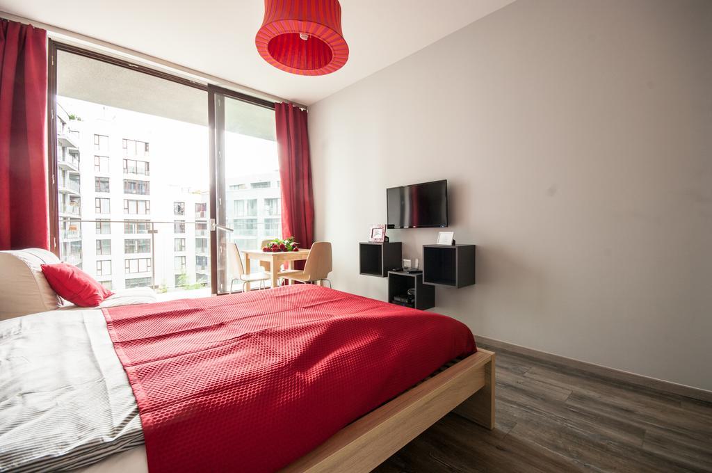 Ferienwohnung Apart Studio Warszawa Zimmer foto